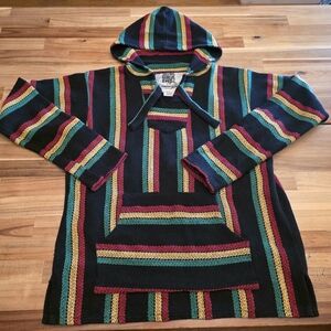 Colorful Striped Men's Hoodie